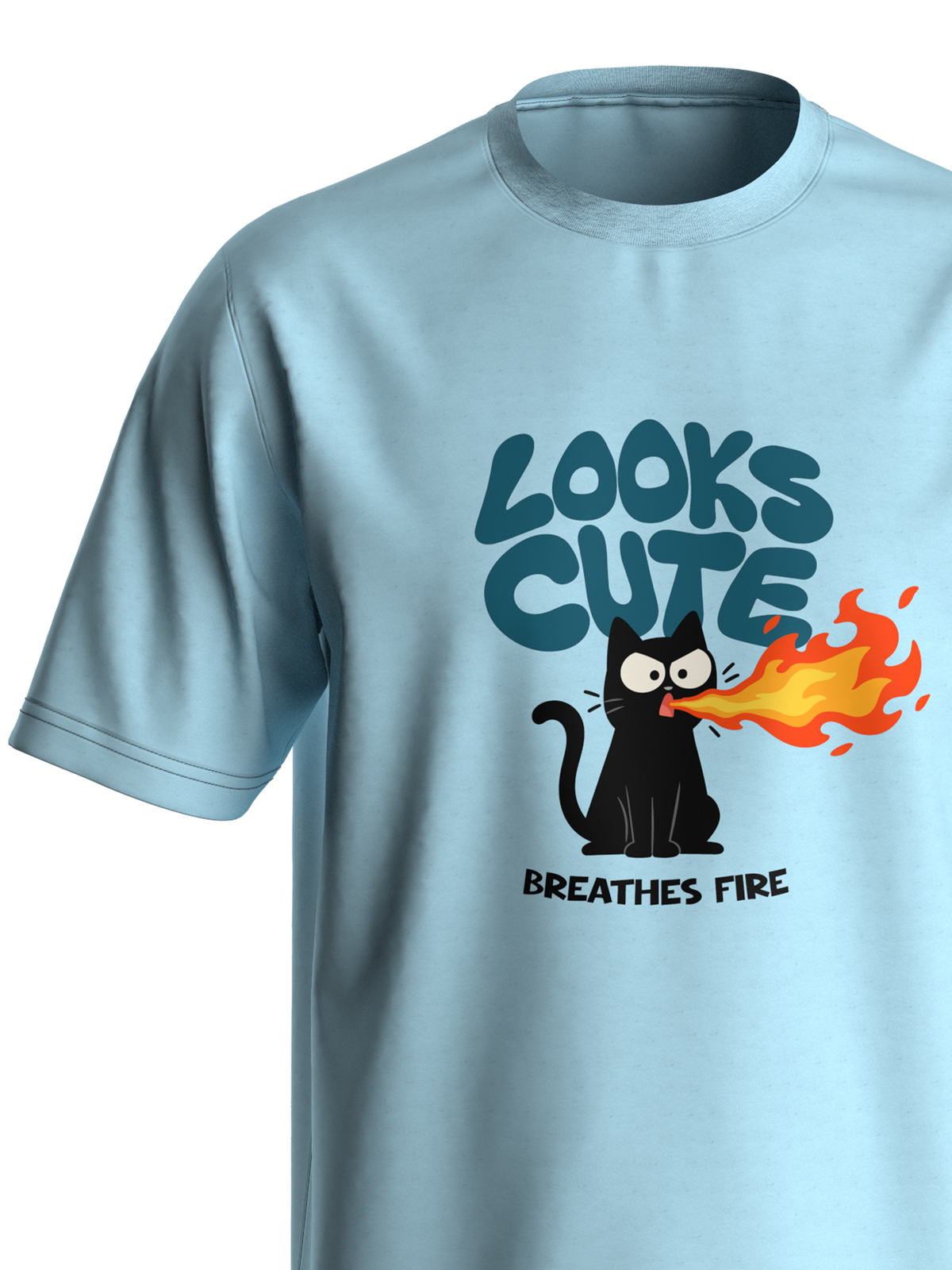 Looks Cute. Breathes Fire