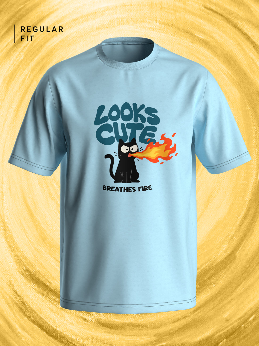 Looks Cute. Breathes Fire