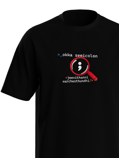 Semicolon jeevithanni marchesthundhi